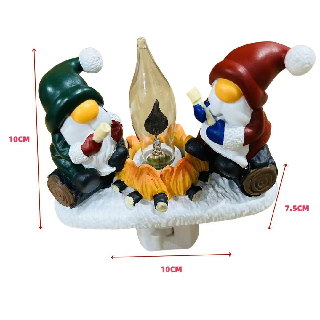 Creative Ghost Campfire Figurine Set Stornfield