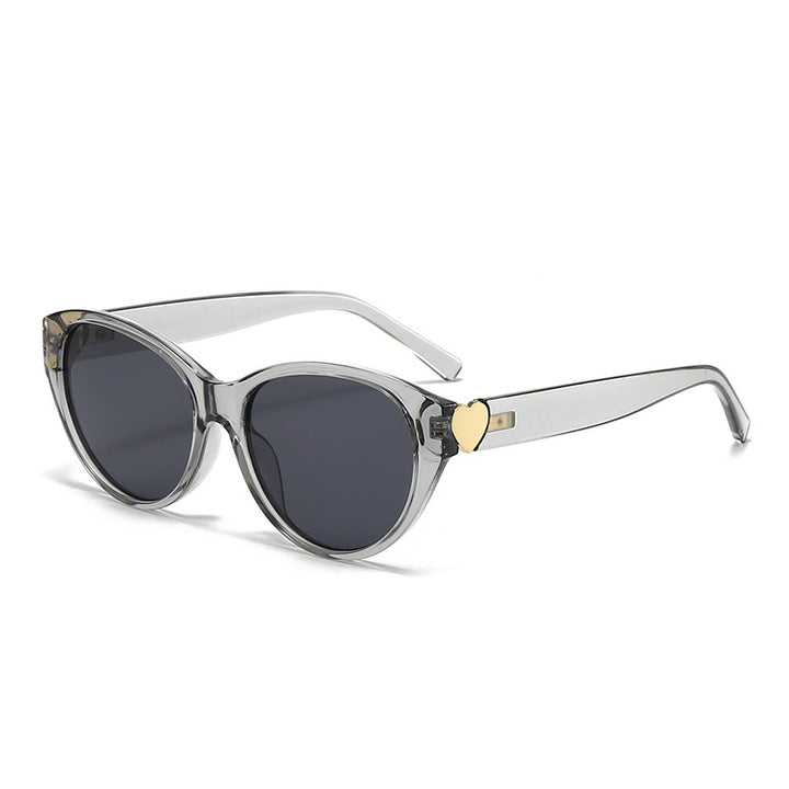 Women Cat-Eye Sunglasses with Heart Design Stornfield