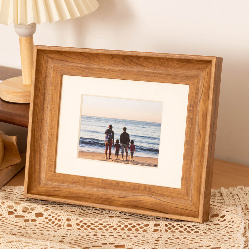 Elegant Wooden Picture Display Frame for Home