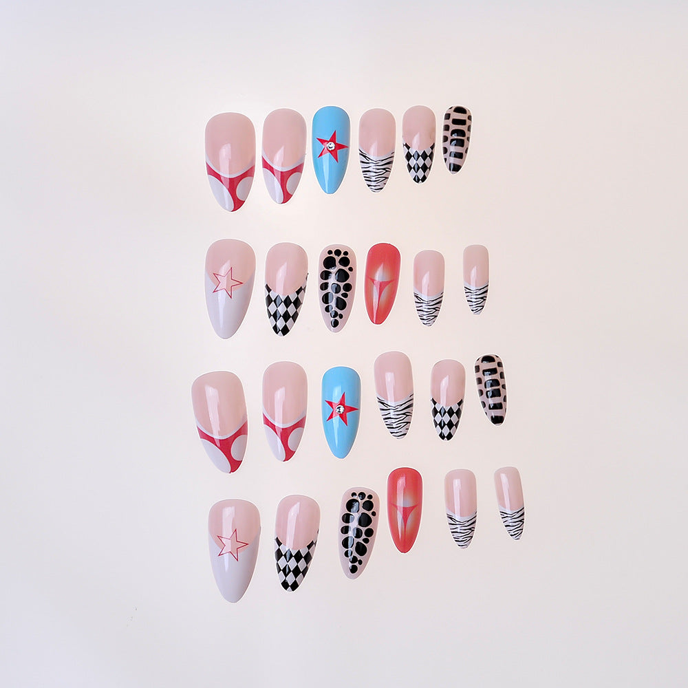 Artistic Press-On Nail Set Stornfield