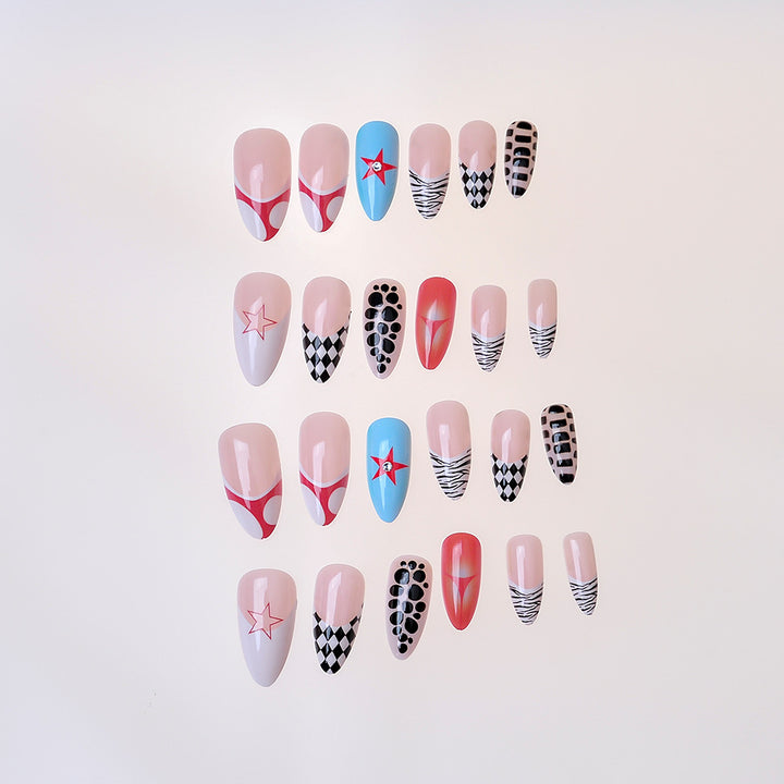 Artistic Press-On Nail Set Stornfield