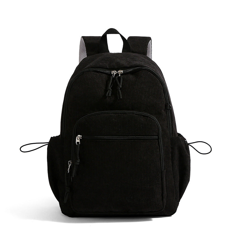 Textured Corduroy Travel Backpack Stornfield