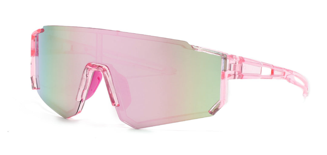 Unisex nan sporty visor sunglasses with polarized shatterproof polycarbonate lenses Stornfield