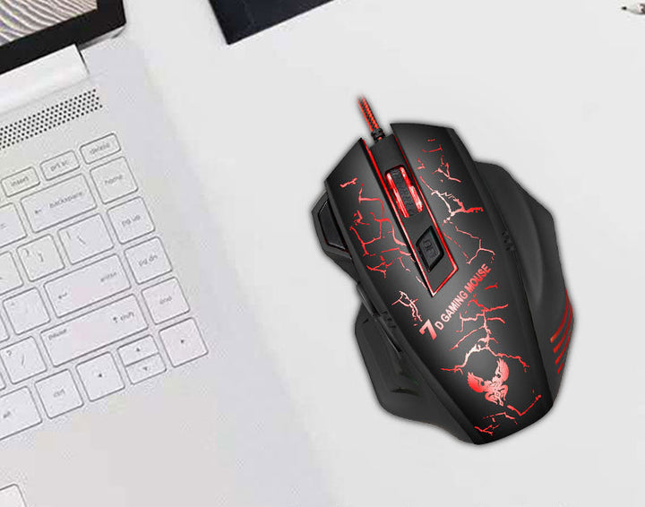 High-Precision Gaming Mouse with Adjustable DPI Stornfield