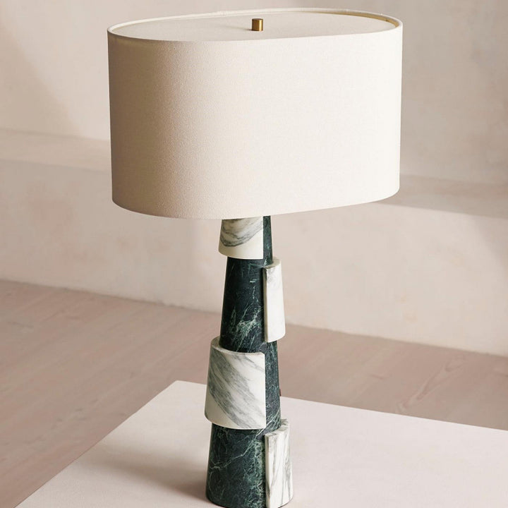 Elegant Marble Accent Table Lamp