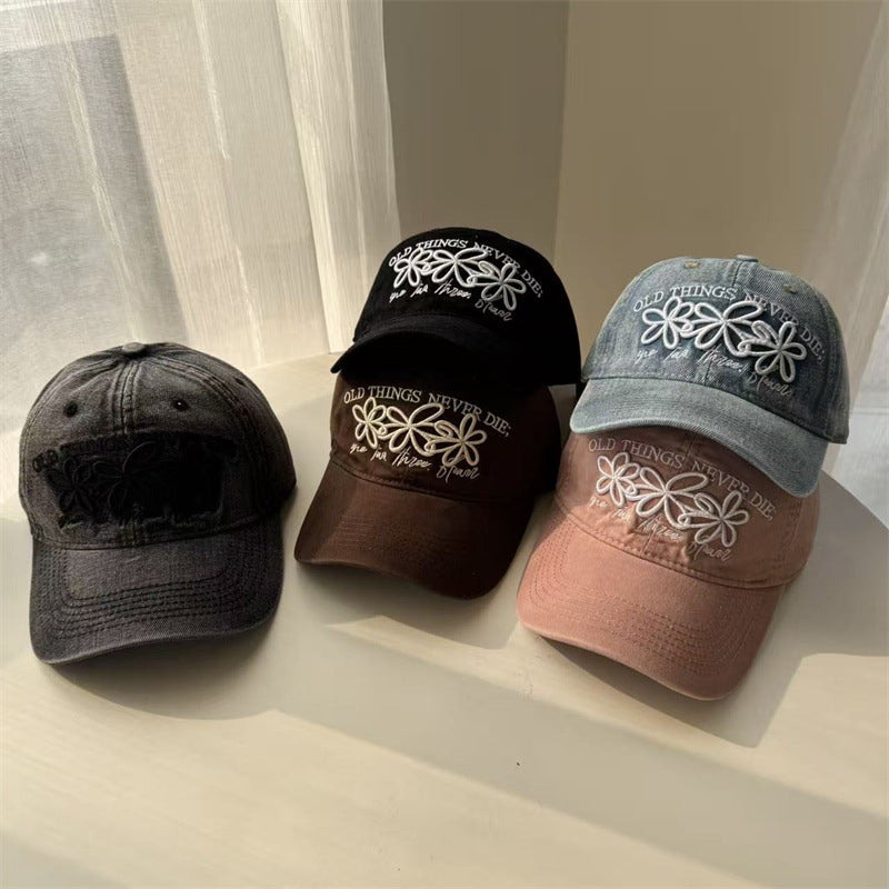 Women's Embroidered Floral Baseball Cap Stornfield 1783922211