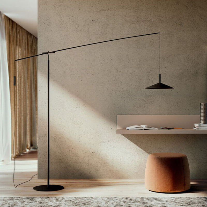 Adjustable Arc Floor Lamp with Minimalist Design