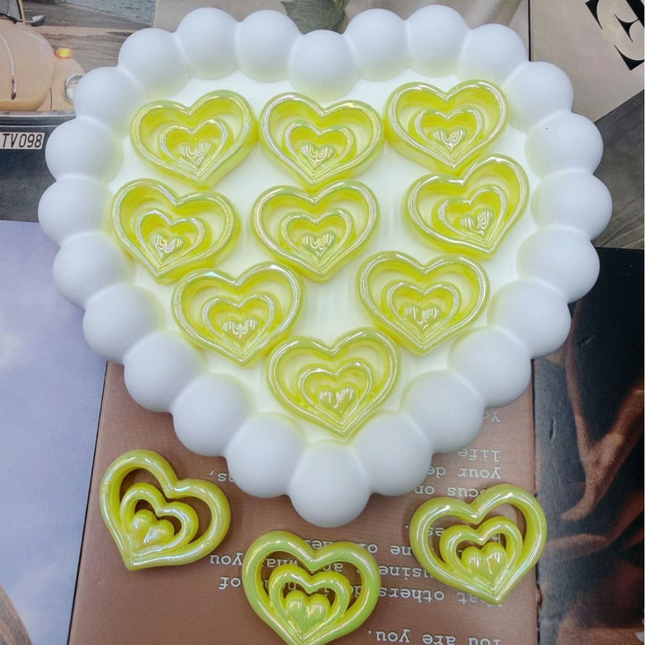 Decorative Heart-Shaped Resin Candle Holder Stornfield