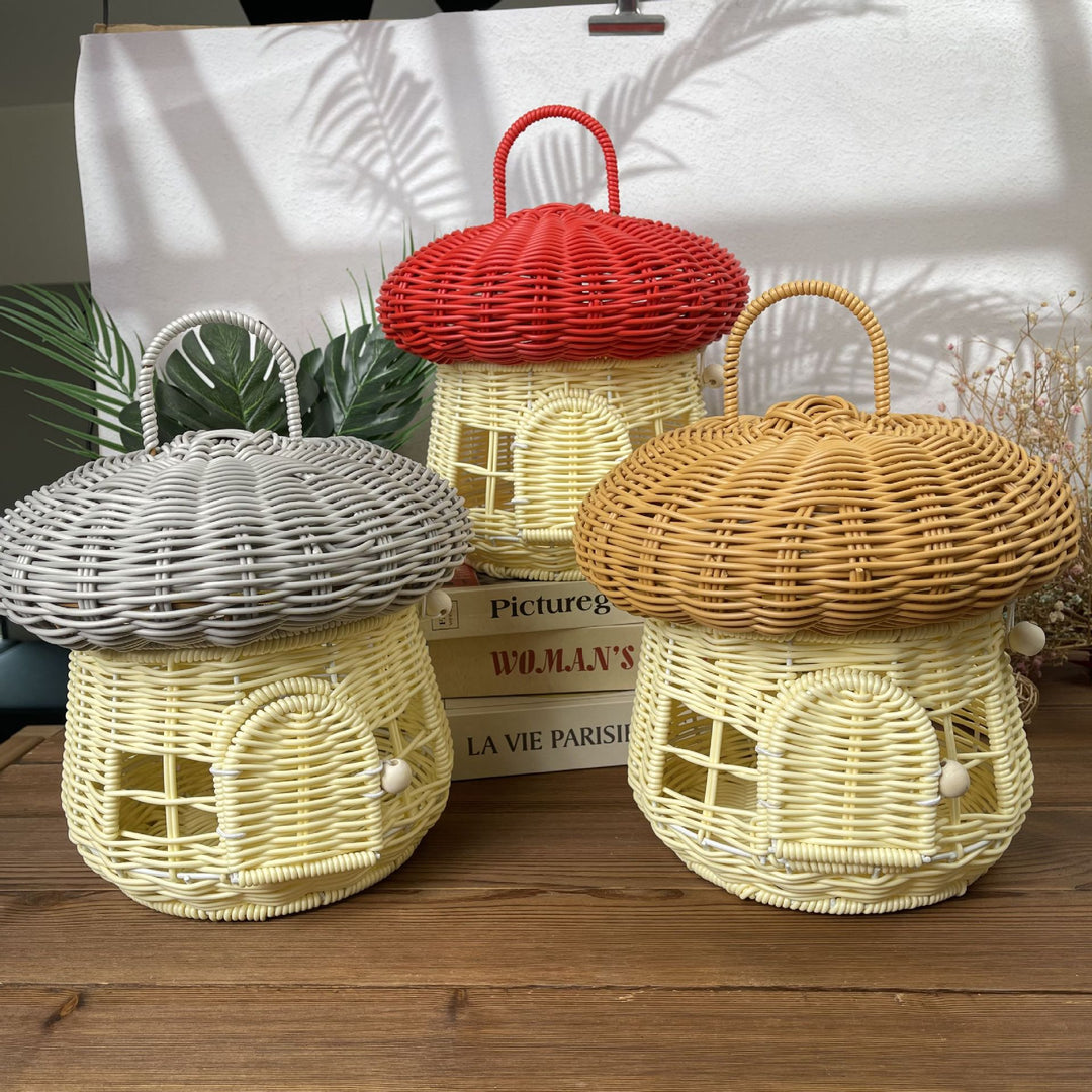 Women's decorative mushroom-shaped basket Stornfield