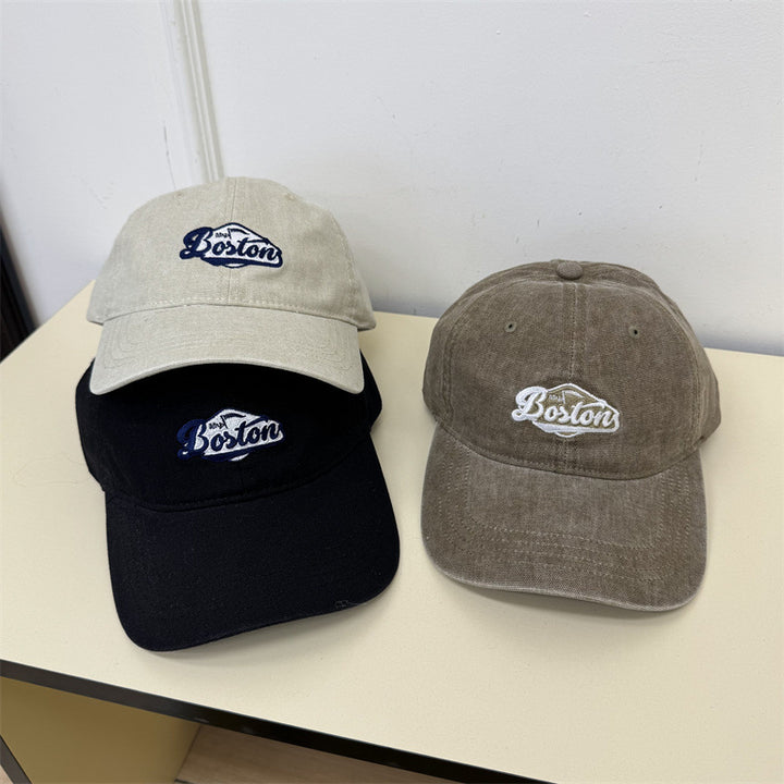 Unisex Vintage-Inspired Embroidered Baseball Cap Stornfield