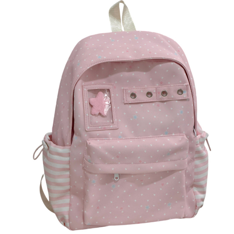Starry Print Functional Backpack Stornfield