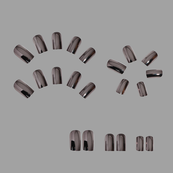 Glossy Press-On Nail Set Stornfield