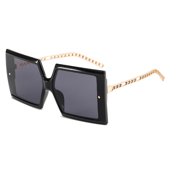 Women's elegant oversized sunglasses with square frame Stornfield