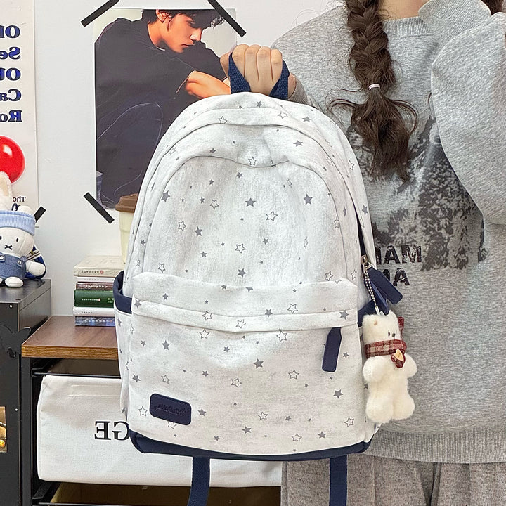 Star-Patterned Casual Backpack Stornfield 1791204559