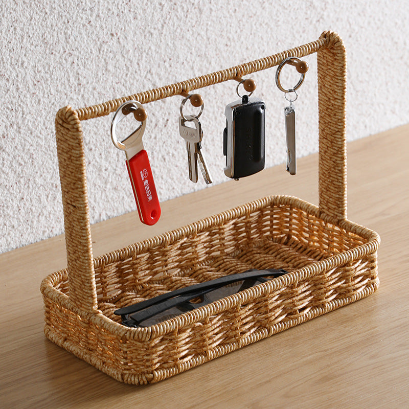 Unisex Versatile Storage Basket with Hooks Stornfield