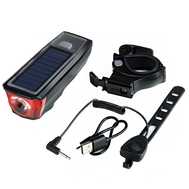 Solar-Powered Bicycle Rear Safety Light Stornfield