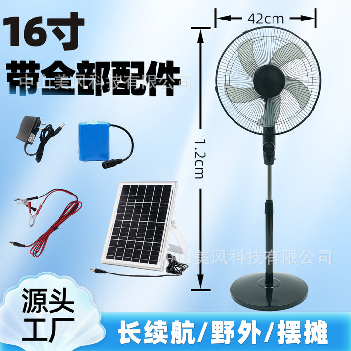 Ladies Solar Stand Fan Stornfield
