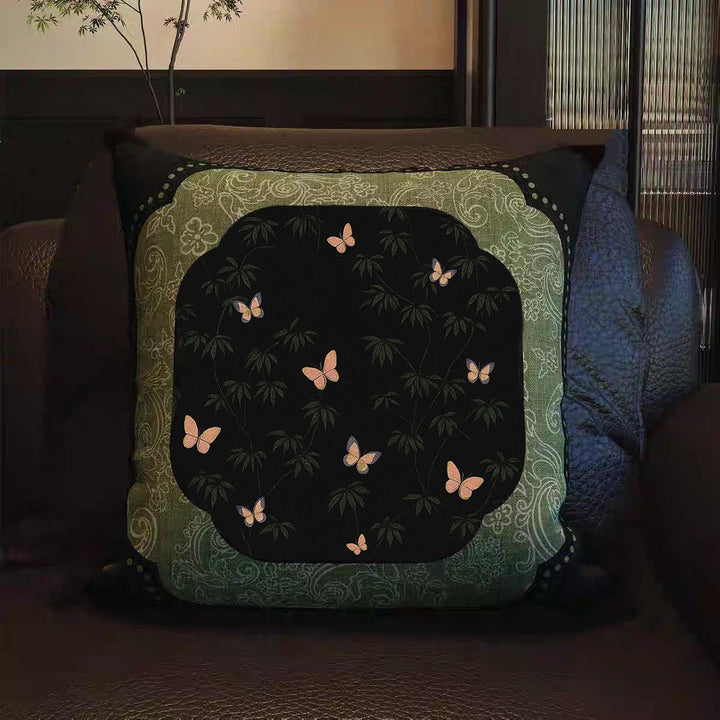 Artistic Horse-Themed Decorative Throw Pillow