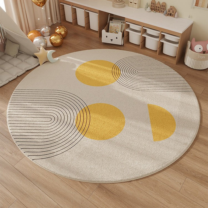 Alphabet-Themed Educational Area Rug for Kids