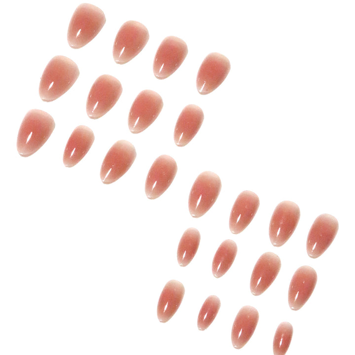 Glossy Ombre Almond-Shaped Nail Tips Stornfield