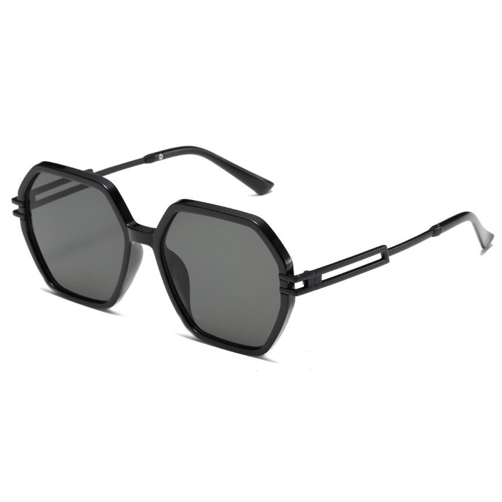 Women's fashionable sunglasses in avant-garde hexagon design Stornfield