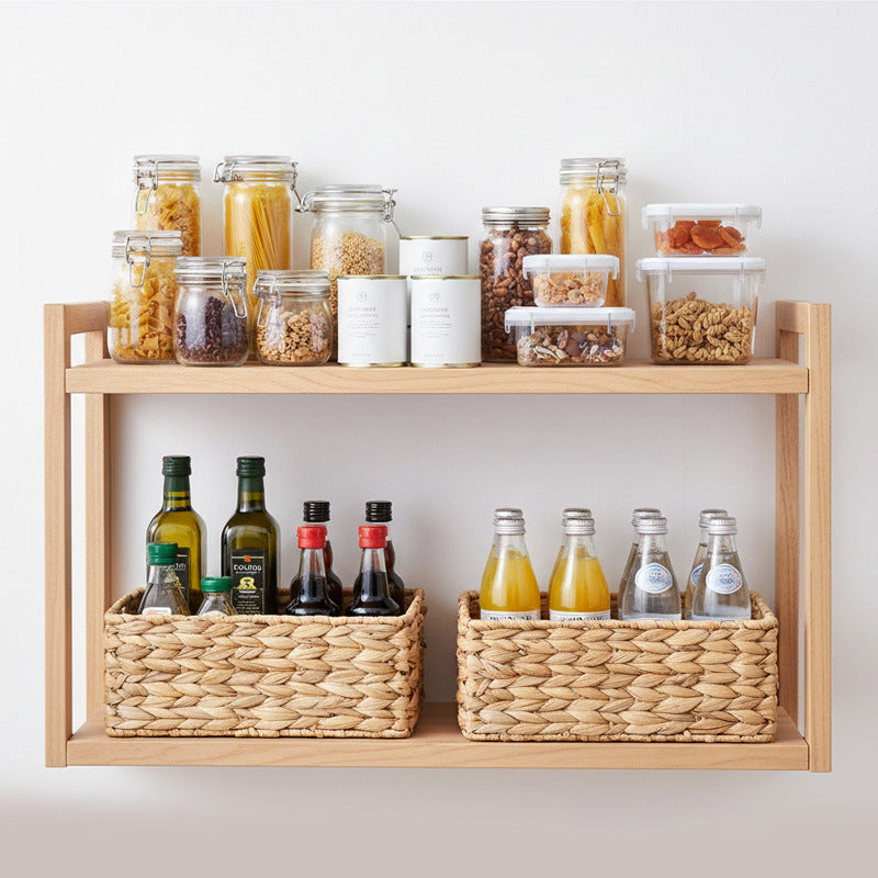 Natural Woven Storage Basket Stornfield