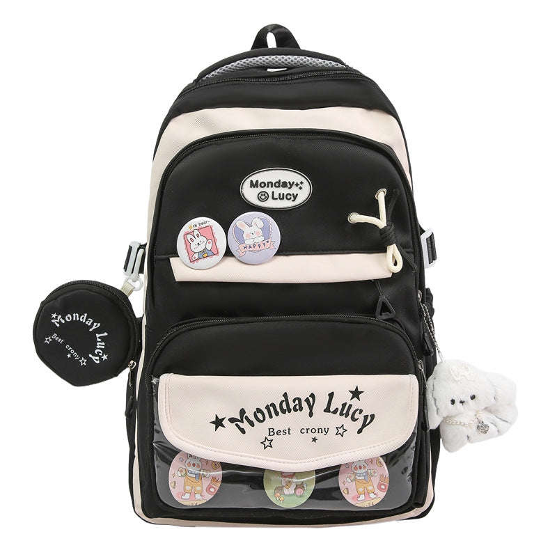 Children's Playful Character Design School Backpack Stornfield