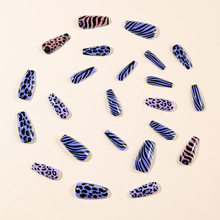 Trendy Animal Print Nail Art Set Stornfield