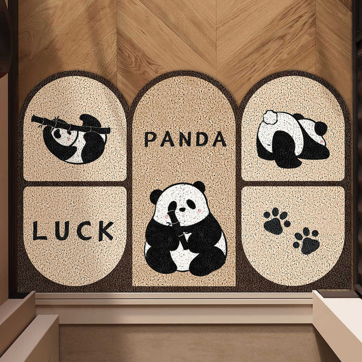 Cute Bear-Themed Welcome Mat