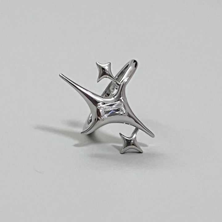 Trendier Open Ring with Zirconia Accent Stornfield