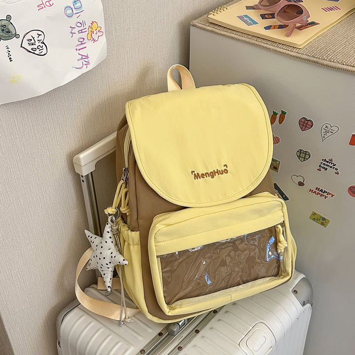 Stylish Transparent Utility Backpack Stornfield