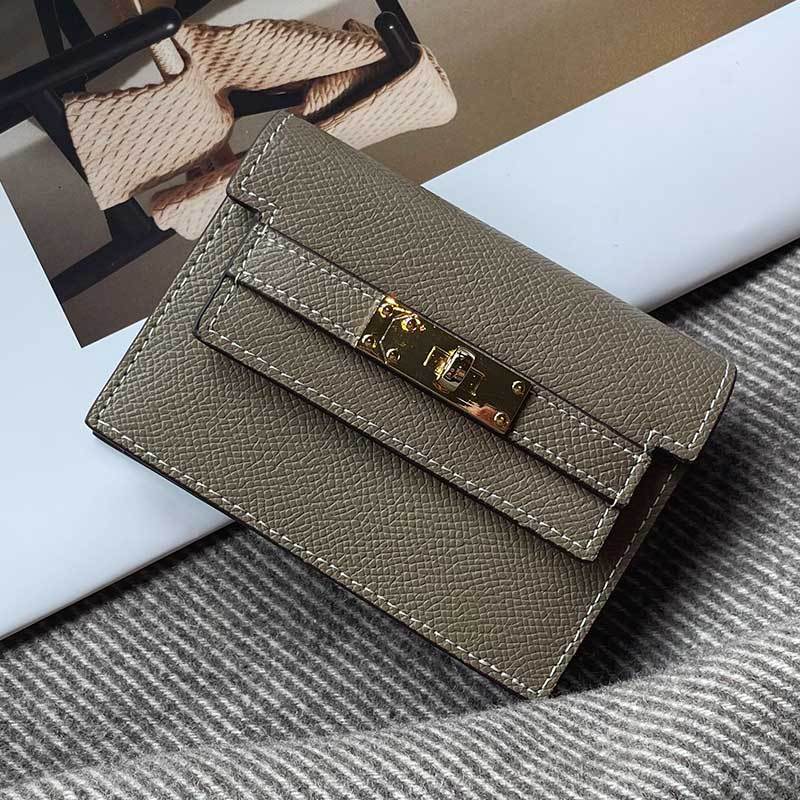 Premium Leather Cardholder with Elegant Closure Stornfield