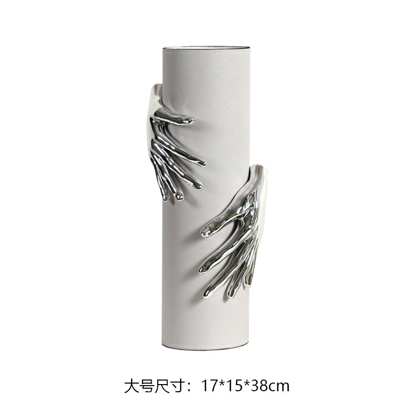 Modern Sculptural Hand Vase