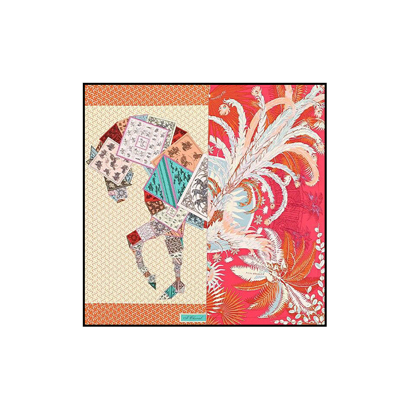 Equestrian-Themed Decorative Canvas Art