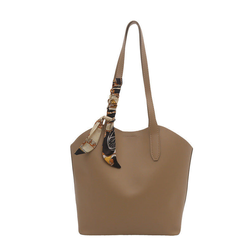 WoChic Designer Tote Bag with Stylish Scarf Stornfield