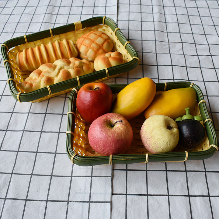 Handcrafted Woven Storage Tray Set Stornfield
