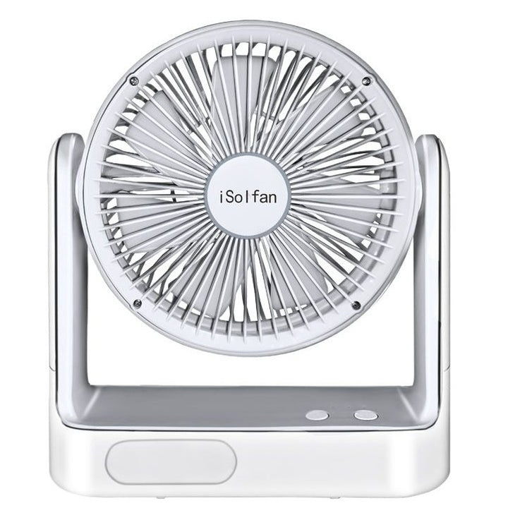 Ladies portable solar fan with rechargeable battery Stornfield