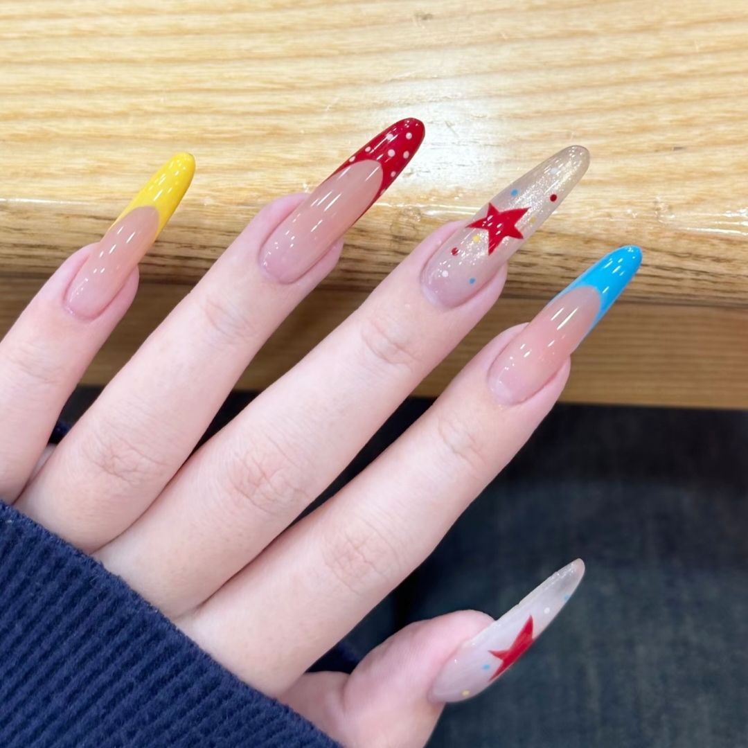 Artistic Long Stiletto Nail Enhancements Stornfield