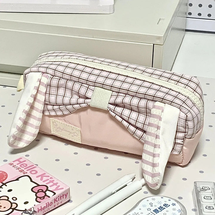 Adorable Bunny Ears Pencil Pouch