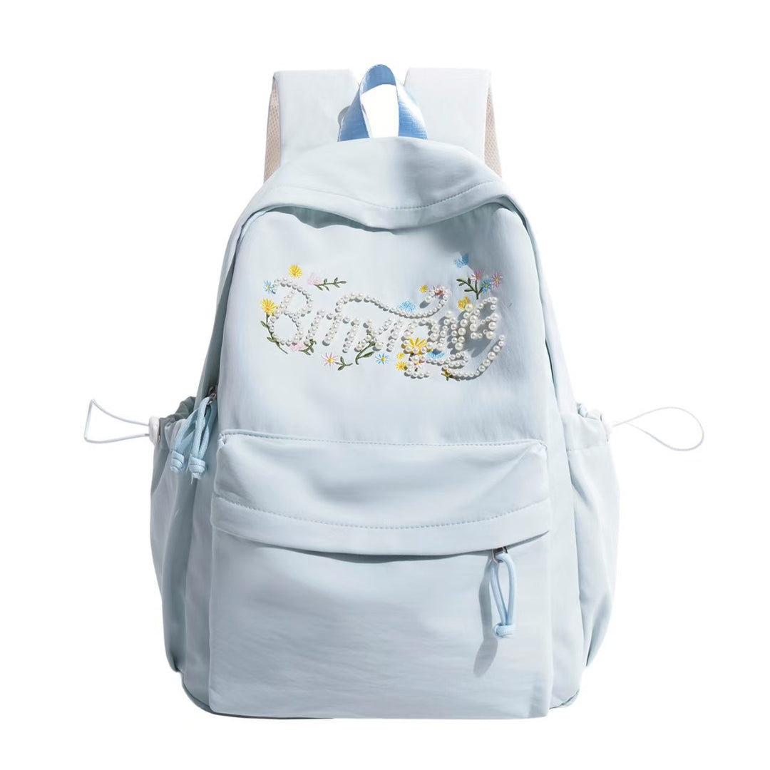 Embroidered Floral Detail Backpack Stornfield