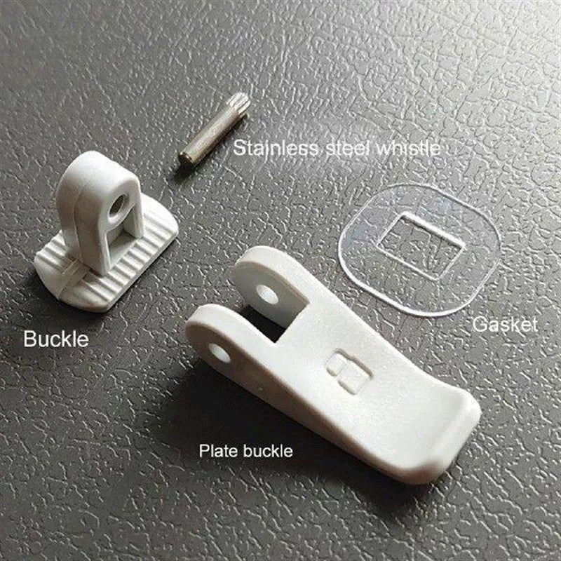 Unisex universal size portable air conditioner window vent adapter kit with adjustable sliding plate and oval exhaust connection Stornfield