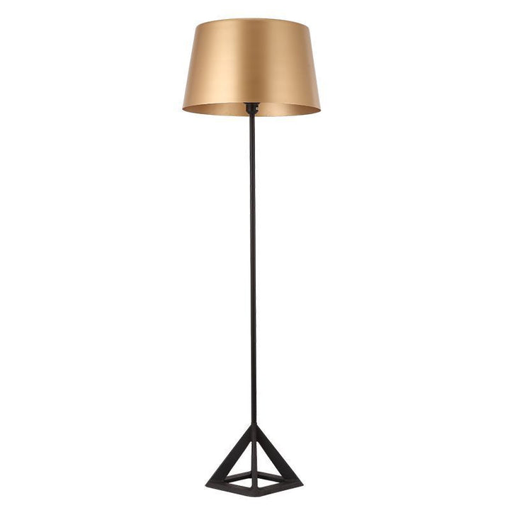 Elegant Table Lamp with Geometric Base