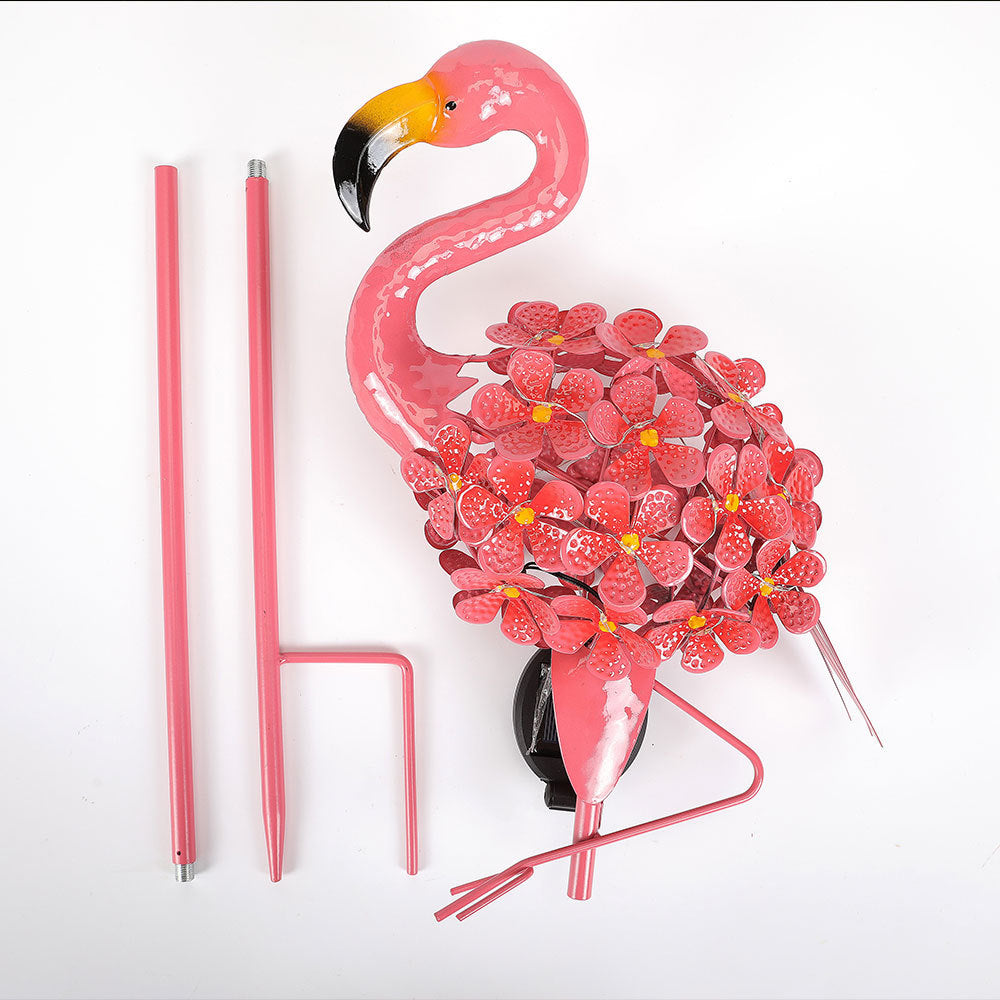Decorative Metal Peacock Garden Stake Sculpture With Integrated LED Fairy Lights And Weatherproof Outdoor Stake Stornfield