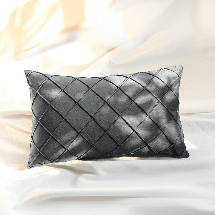Women's cushion cover in modern diamond design Stornfield