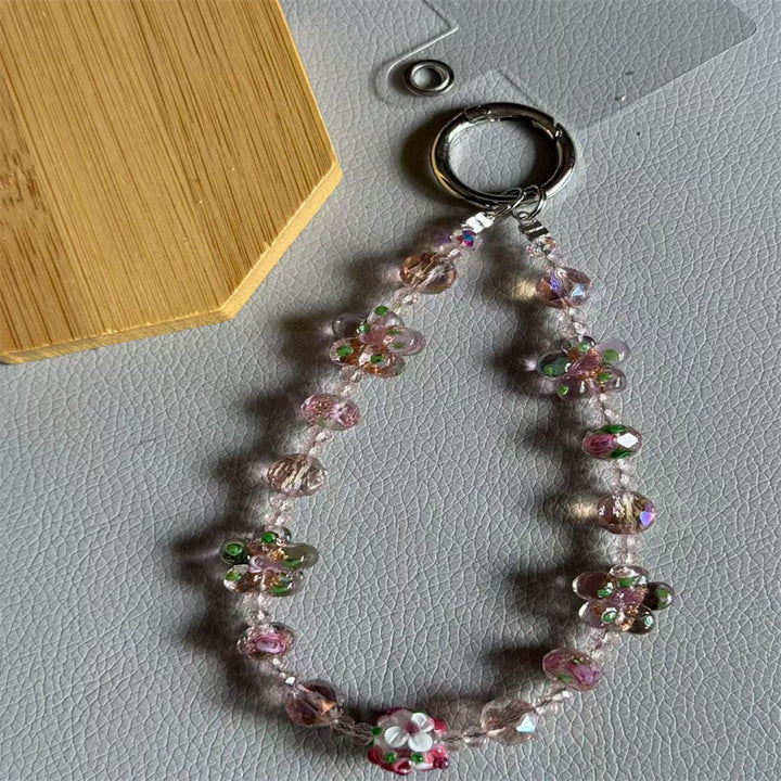 Elegant Floral Beaded Charm Bracelet Stornfield