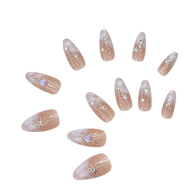 Decorative Press-On Nail Art Set Stornfield