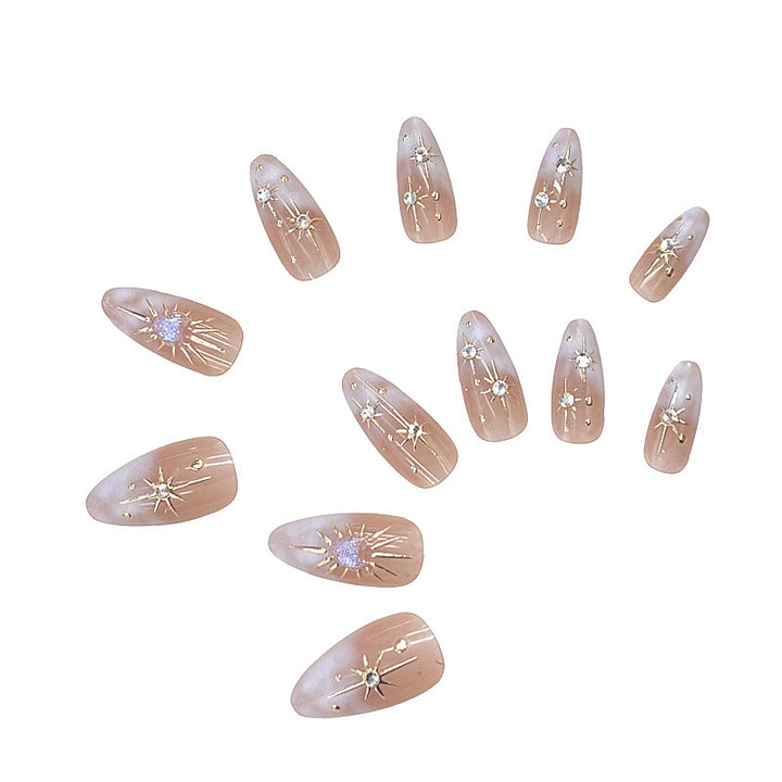 Decorative Press-On Nail Art Set Stornfield