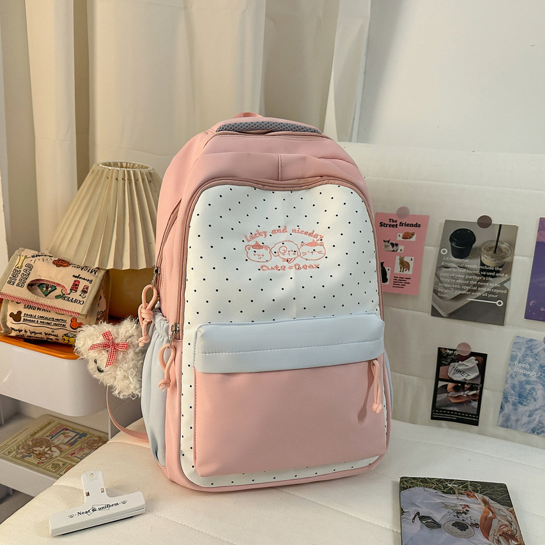 Cute Polka Dot Backpack