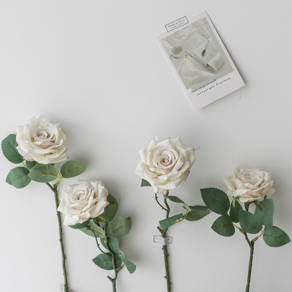 Realistic Floral Decorative Roses