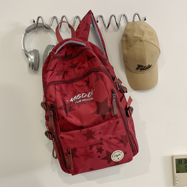 Stylish Star-Patterned Casual Backpack Stornfield 1791205930